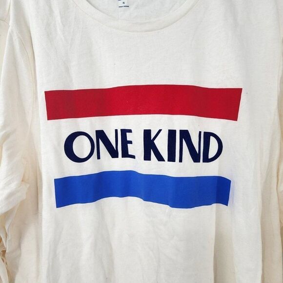 NWT OLD NAVY "One Kind" Long Sleeve Tee Shirt Womens Size XL Extra Large - Picture 2 of 4